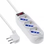 InLine 16431Z prolunga elettrica 1,5 m 3 prese AC per uso interno bianco