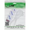 InLine 16431Z prolunga elettrica 1,5 m 3 prese AC per uso interno bianco
