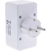 Adattatore spina Tipo F InLine 16471B 2x Tipo C + Tipo F bianco