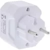 Adattatore spina Tipo F Tipo C InLine 16471A bianco