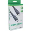 InLine 35902A cavo USB USB4 Gen 3x2 2 m USB C nero