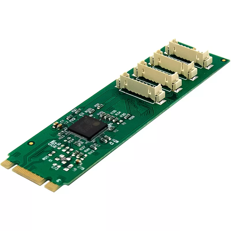 InLine 76660W adattatore seriale interno M.2 connettore maschio ASIX AX99100 4 Gbit/s