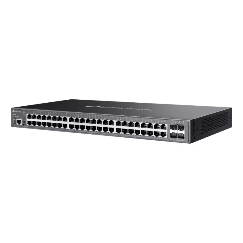 Switch di rete TP-Link Omada SG5452X Managed L3 Gigabit Ethernet (10/100/1000) nero