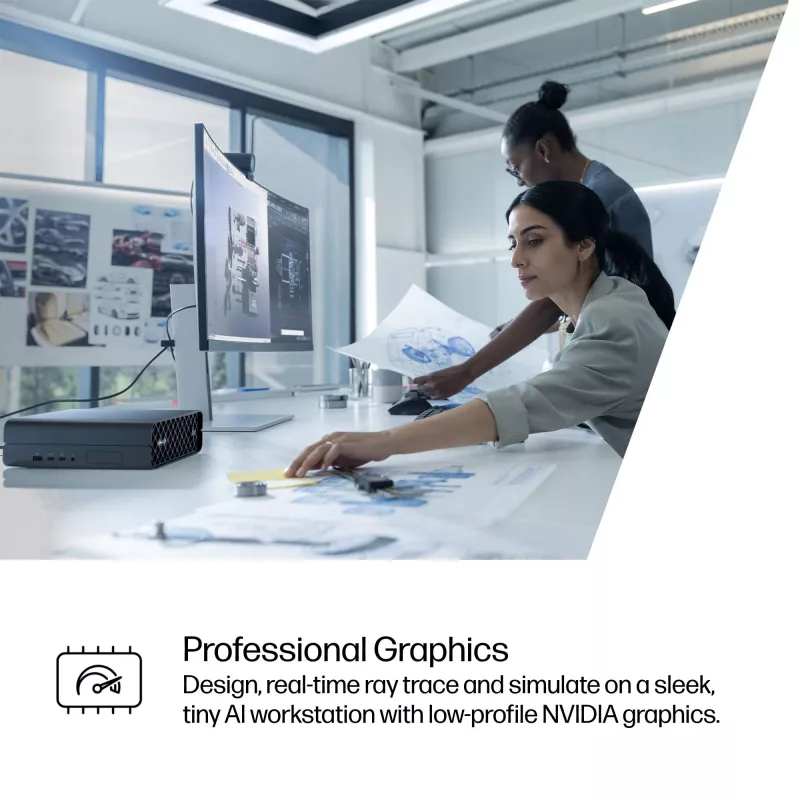 HP Z2 G1i Intel Core Ultra 7 265 32 GB DDR5-SDRAM NVIDIA RTX A1000 Windows 11 Pro Mini PC workstation workstation IA, PC IA