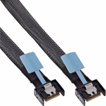 Cavo InLine 27662A Serial Attached SCSI (SAS) 0,5 m 24 Gbit/s nero, blu, grigio