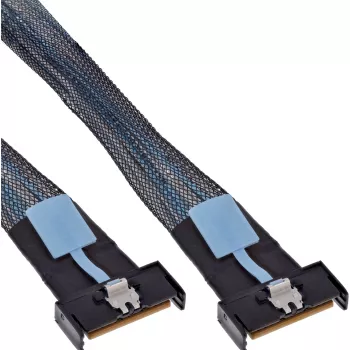 Cavo InLine 27661C Serial Attached SCSI (SAS) 1 m 24 Gbit/s nero, blu, grigio