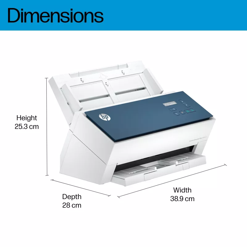 Scanner a fogli HP ScanJet Enterprise Flow 9000 s1 600 x 600 DPI