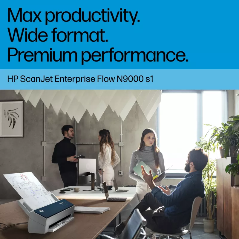 Scanner a fogli HP ScanJet Enterprise Flow 9000 s1 600 x 600 DPI