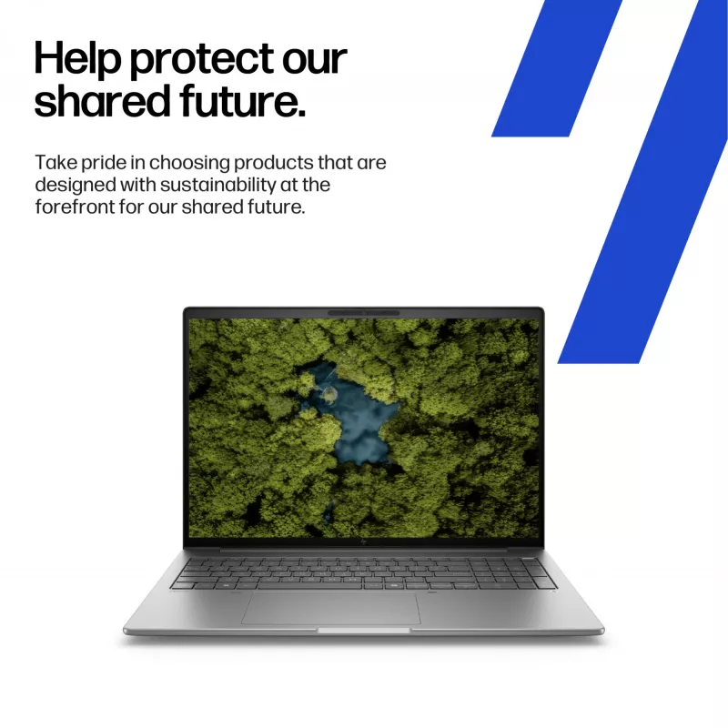 HP ZBook 8 G1i laptop, 14 inch touch, Intel Core Ultra 7 255H, 32GB DDR5, 1TB SSD, NVIDIA RTX 500 Ada, Windows 11 Pro, Meteor Silver