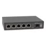 Switch di rete LevelOne GEP-0625 unmanaged 2.5G Ethernet (100/1000/2500) Power over Ethernet (PoE) nero