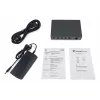 Switch di rete LevelOne GEP-0625 unmanaged 2.5G Ethernet (100/1000/2500) Power over Ethernet (PoE) nero