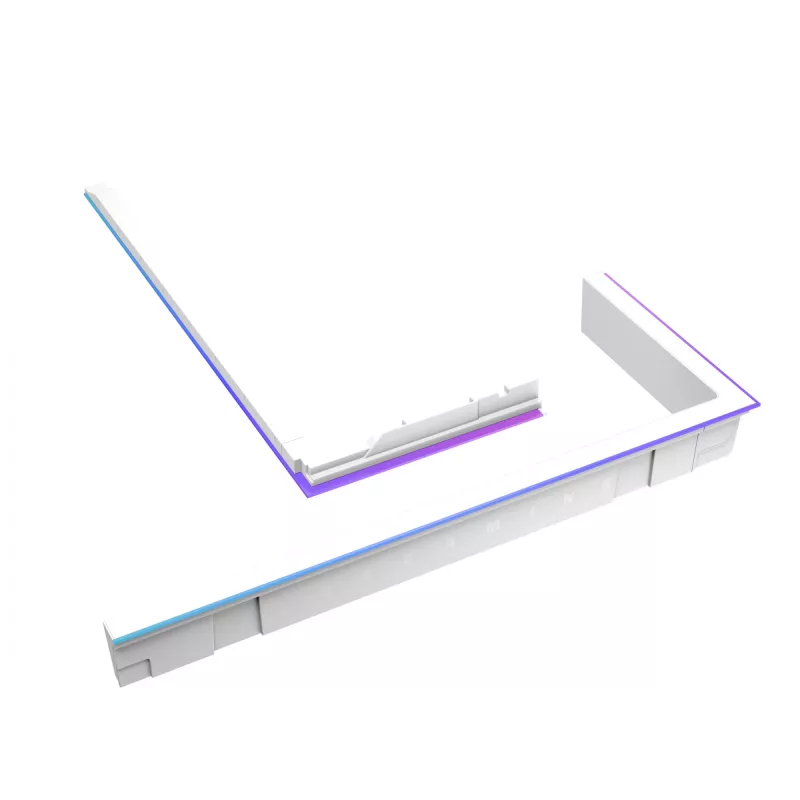 ASUS TUF Gaming GT502 Horizon ARGB kit di illuminazione 90DA00H3-B09000, Aura Sync, montaggio magnetico, bianco