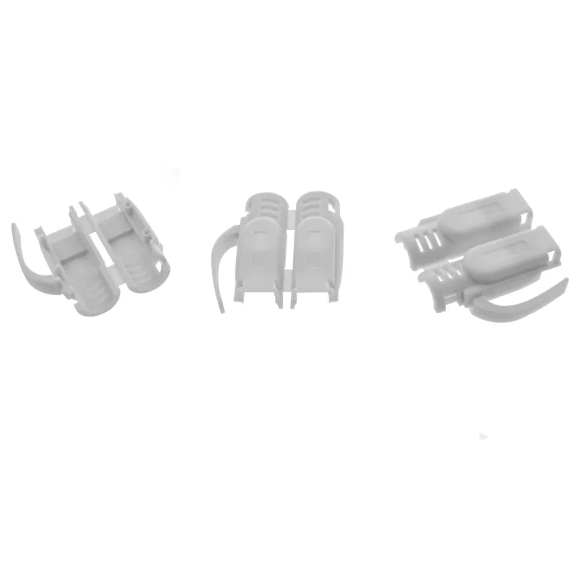 Connettore crimp InLine Cat.6A RJ45 schermato, 3 pezzi grigio confezione da 100