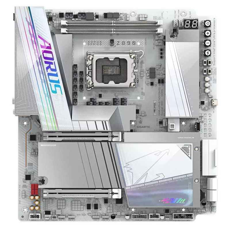 Scheda madre Gigabyte AORUS Z890 TACHYON ICE - chipset Z890 - LGA1851 - E-ATX