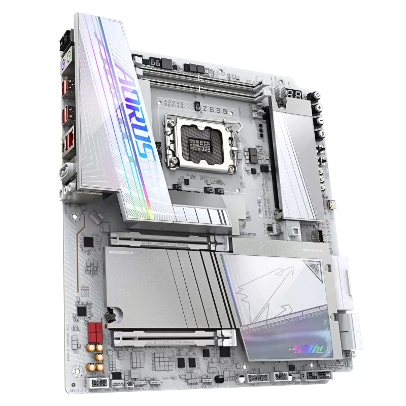 Scheda madre Gigabyte AORUS Z890 TACHYON ICE - chipset Z890 - LGA1851 - E-ATX