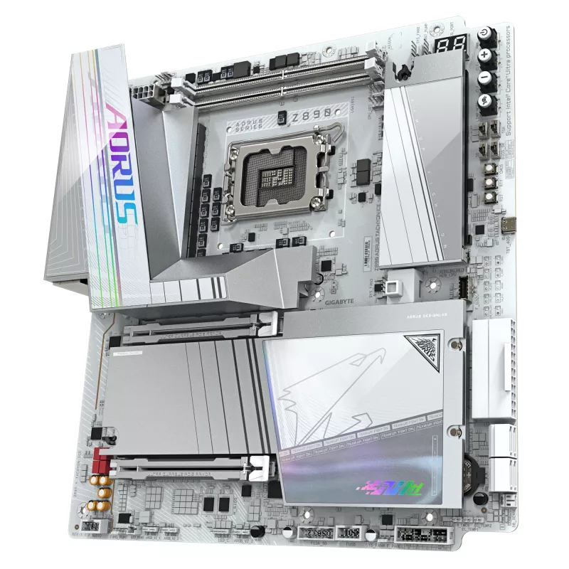 Scheda madre Gigabyte AORUS Z890 TACHYON ICE - chipset Z890 - LGA1851 - E-ATX