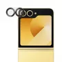 Protezione obiettivo fotocamera PanzerGlass PicturePerfect per Samsung Galaxy Z Flip7 FE — vetro temperato, silicone, trasparente, 1 pezzo