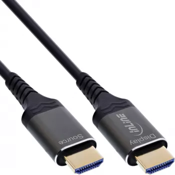 Cavo HDMI InLine 17950X 50 m HDMI tipo A (standard) nero