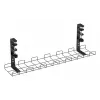 Griglia per gestione cavi 60 cm InLine 23190G per montaggio a tavolo con morsetti a vite, nero