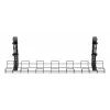 Griglia per gestione cavi 60 cm InLine 23190G per montaggio a tavolo con morsetti a vite, nero