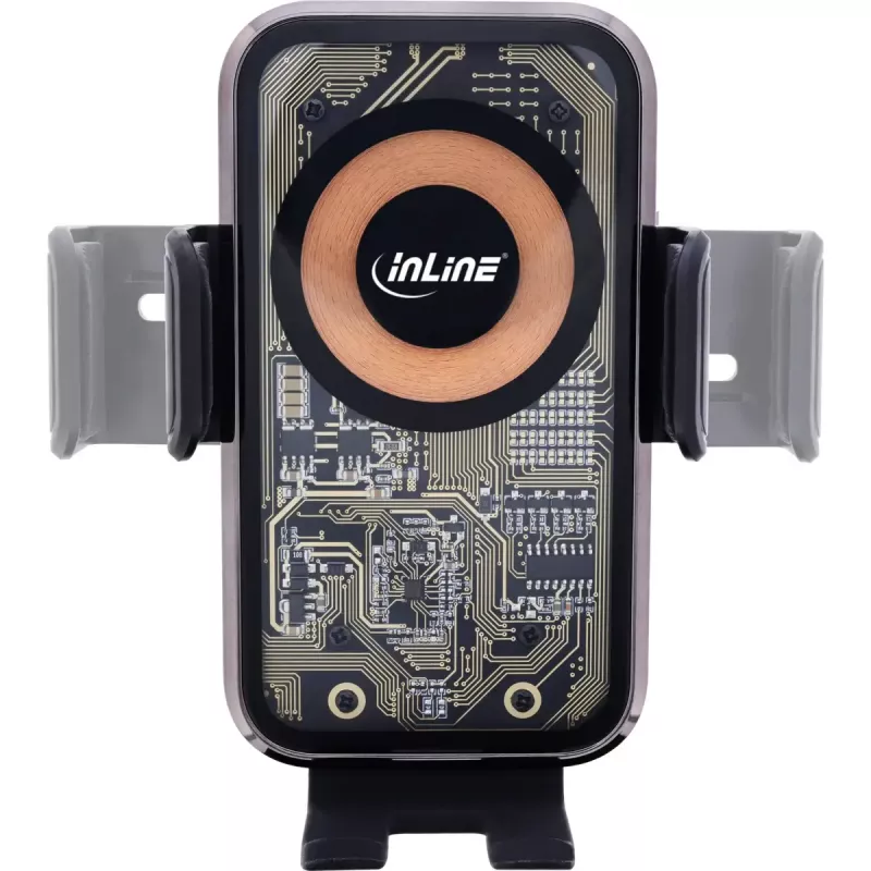 InLine 23156Q supporto passivo supporto cellulare/smartphone nero, multicolore