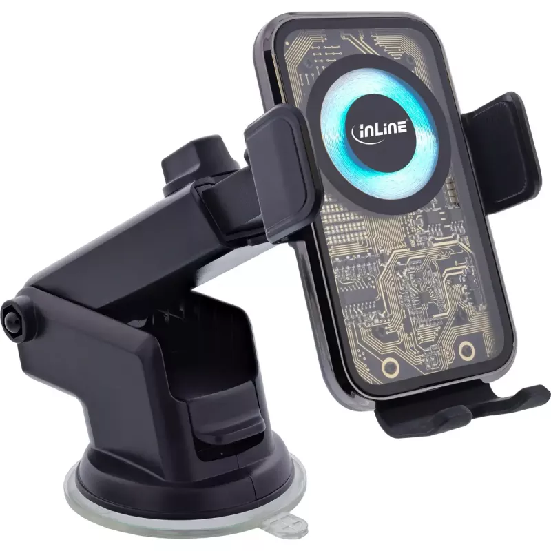 InLine 23156Q supporto passivo supporto cellulare/smartphone nero, multicolore