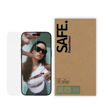 Pellicola protettiva per display PanzerGlass SAFE. by ® iPhone 17 Pro Max | 16 Pro Max | Ultra-Wide Fit | Bulk