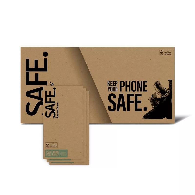 Pellicola protettiva per display PanzerGlass SAFE. by ® iPhone 17 Pro Max | 16 Pro Max | Ultra-Wide Fit | Bulk