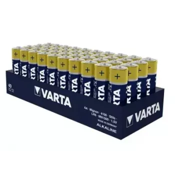 Batteria monouso Varta Longlife AA confezione 40