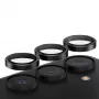 Protezione fotocamera PanzerGlass Hoops Samsung Galaxy S24 Plus nero