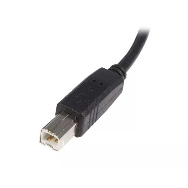 Cavo StarTech.com USB 2.0 A a B 1m - M/M, 1 m, USB A, USB B, USB 2.0, 0,48 Gbit/s, nero