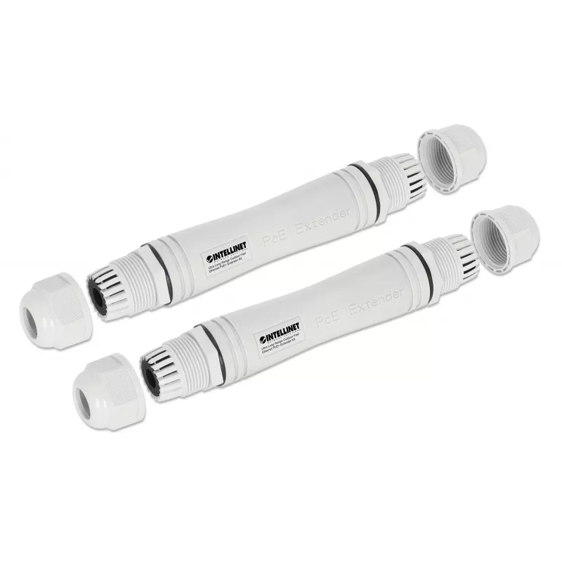 Kit extender Intellinet Ultra Long Range Outdoor Fast Ethernet PoE+ 1000 m 95 W IP67
