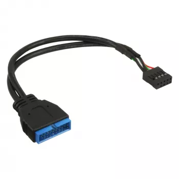 InLine USB 2.0 a 3.0 interno header USB 2.0 / USB 3.0 interno, 0,30 m