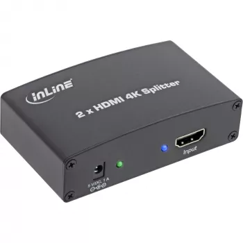Splitter/distributore HDMI InLine, 2 vie, compatibile 4K2K
