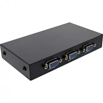 Switch VGA manuale InLine 2 porte 15 pin Sub-D HD 1920 x 1440