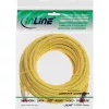 Cavo patch InLine S/FTP PiMF Cat.6 250MHz rame halogen free giallo 15 m