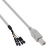 Cavo InLine USB 2.0 interno connettore maschio USB B / connessione interna, 0,40 m