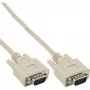 Cavo VGA 15 pin HD maschio/maschio beige 2 m InLine 17712