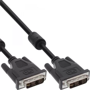 Cavo DVI-I 24+5 M/M Dual Link InLine 17793 3 m