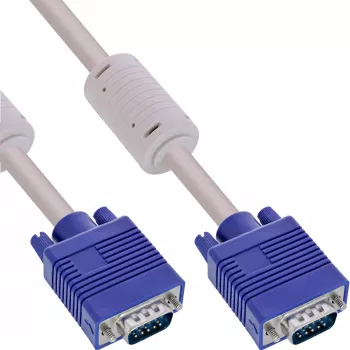 Cavo InLine S-VGA 15 HD grigio maschio/maschio 10 m