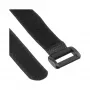 InLine Set di fascette per cavi in velcro, 5 pz 20 x 300 mm + 5 pz 25 x 500 mm, nero