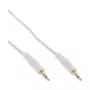 Cavo audio InLine jack 3,5 mm maschio/maschio bianco/oro 2,5 m