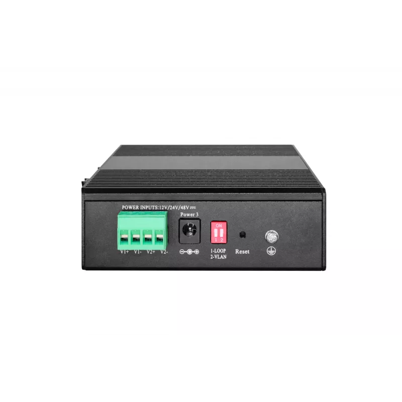 LevelOne Hilbert switch Gigabit Smart Lite industriale 8 porte