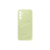 Samsung EF-OA146 cover posteriore con porta carte per Galaxy A14 / A14 5G, TPU, lime