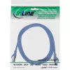 Cavo di rete InLine 72601B blu 1 m Cat6a S/FTP (S-STP)
