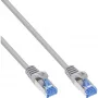 Cavo di rete InLine 72601 grigio 1 m Cat6a S/FTP (S-STP)