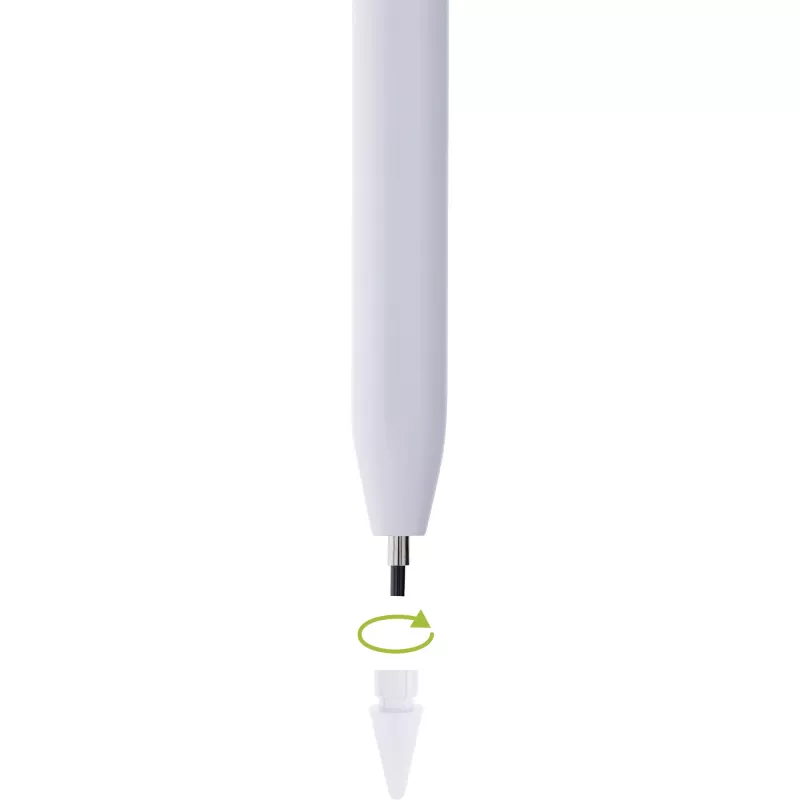 Stilo InLine 55468W bianco 15 g per tablet Apple