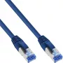 Cavo di rete InLine B-76811B blu 1 m Cat6a S/FTP (S-STP)