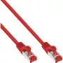 InLine B-76402R Bulk-Pack da 40 cavi patch, S/FTP PiMf, Cat.6, 250 MHz, PVC, rame, rosso