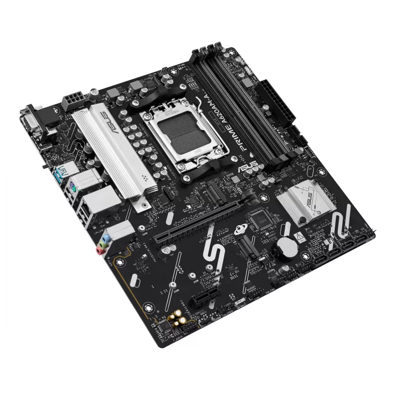 Scheda madre ASUS PRIME A620AM-A-CSM, A620, AM5, Micro ATX
